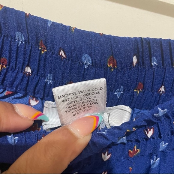 Boho Pullon wide leg pants Medium elastic waist comfort bohemian - Picture 8 of 9